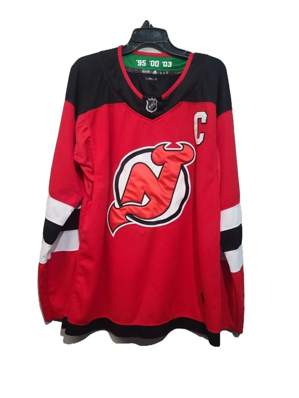 adidas NHL Scott Stevens Home Jersey Hockey-NHL Size 52 Red GUC relaxed fit